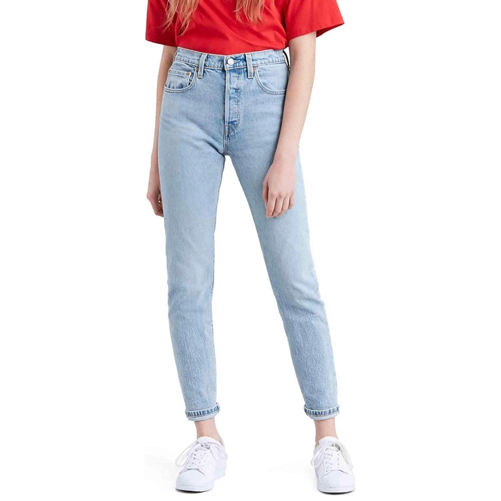 Levi's Premium 501 Skinny Jeans Tango Light Waterless High Waist